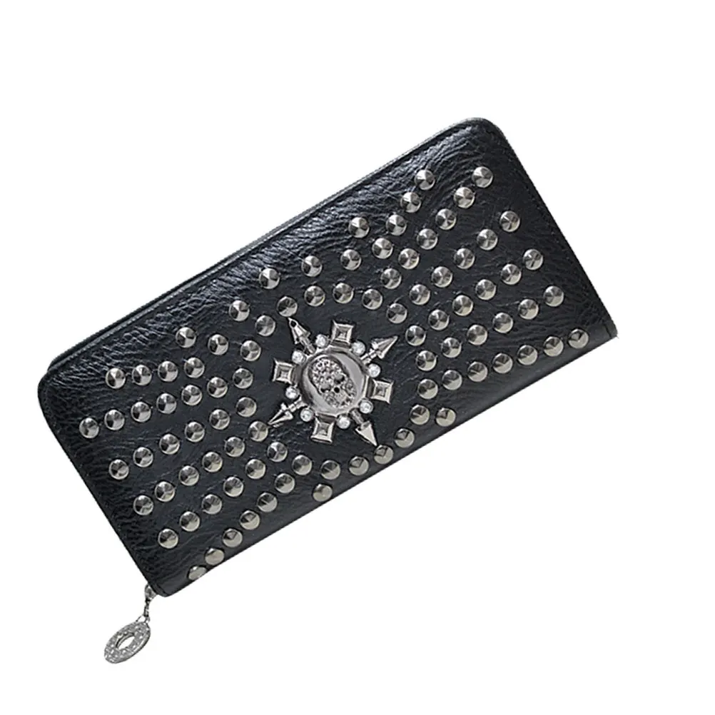 Универсальный кошелек-клатч с черепом из ПУ кожи на молнии, многофункциональный кошелек для кредитных карт и монет для женщин и мужчин, очаровательный кошелек
Универсальный кошелек-клатч с черепом из ПУ кожи на молнии, многофункциональный кошелек для кредитных карт и монет для женщин и мужчин, очаровательный кошелек