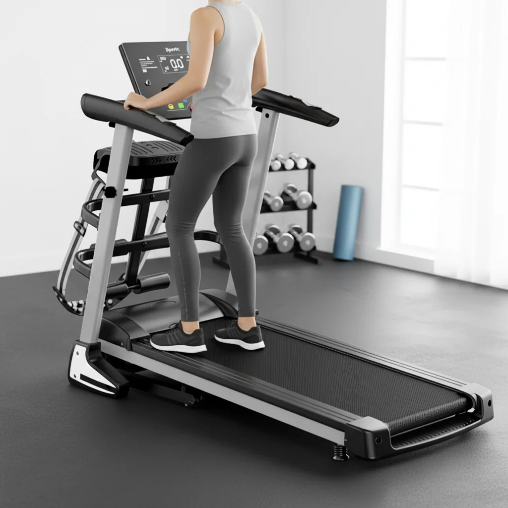 Home Gym Multifunctional Treadmill 2.0HP Foldable LCD Screen 12.8km/h Speed Treadmill Machine
Home Gym Multifunctional Treadmill 2.0HP Foldable LCD Screen 12.8km/h Speed Treadmill Machine