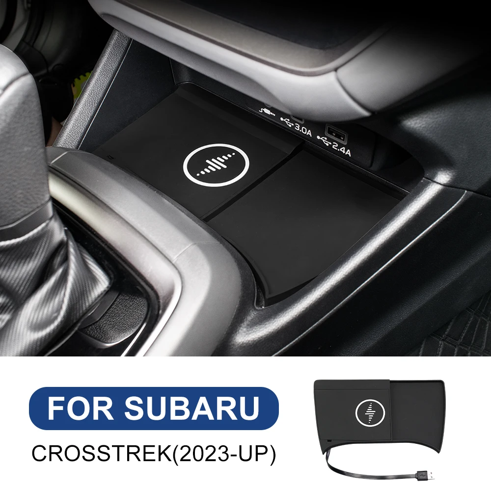 For Subaru Crosstrek 2024- 2026 Car Wireless Charger Pad Fast Charging Center Console Organizer Interior Modification Accessorie
For Subaru Crosstrek 2024- 2026 Car Wireless Charger Pad Fast Charging Center Console Organizer Interior Modification Accessorie