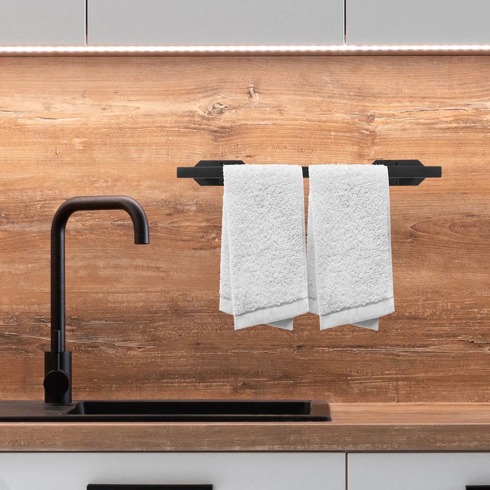 Stainless Steel Wall Mounted Towel Rack for Bathroom Kitchen Balcony No Drill Installation Easy Clean Organized Towel Holder
Stainless Steel Wall Mounted Towel Rack for Bathroom Kitchen Balcony No Drill Installation Easy Clean Organized Towel Holder