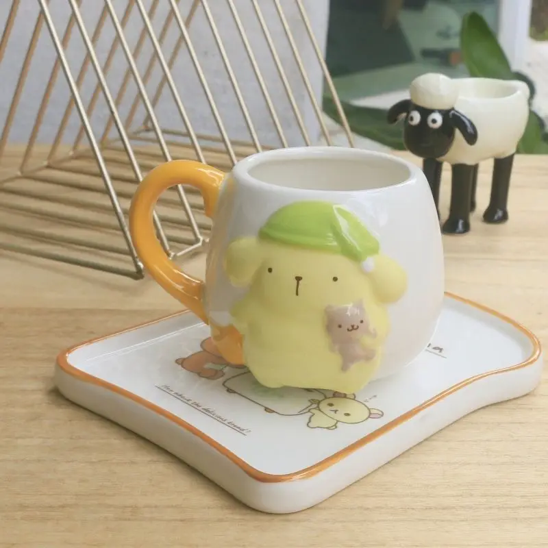 PomPomPurin Anime Kawaii MINISO Ins Fashion Ceramic Cup Cute Cartoon Milk Coffee Mug Pot Belly Water Bottle Gifts for Kids
PomPomPurin Anime Kawaii MINISO Ins Fashion Ceramic Cup Cute Cartoon Milk Coffee Mug Pot Belly Water Bottle Gifts for Kids