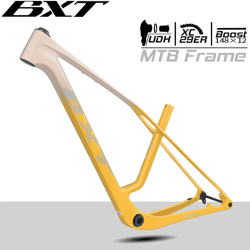 BXT Новый карбоновый горный велосипед T1000 12x148 мм Boost с полной внутренней маршрутизацией 29er MTB карбоновая рама UDH вешалка
BXT Новый карбоновый горный велосипед T1000 12x148 мм Boost с полной внутренней маршрутизацией 29er MTB карбоновая рама UDH вешалка