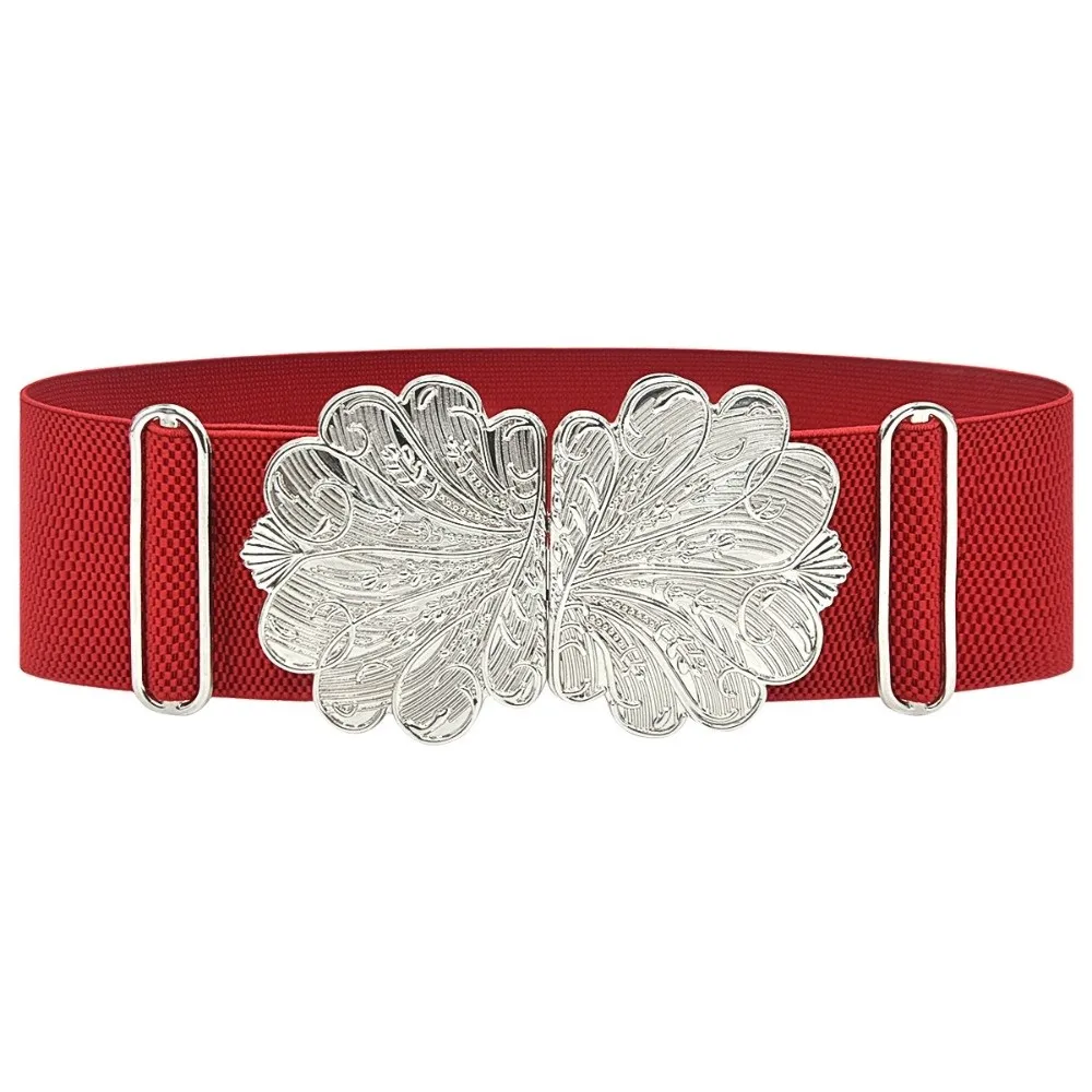 Модный металлический ремень с пряжкой для женщин, однотонный, эластичный, широкий, для подчеркивания талии, удобный, для платьев и джинсов
Модный металлический ремень с пряжкой для женщин, однотонный, эластичный, широкий, для подчеркивания талии, удобный, для платьев и джинсов