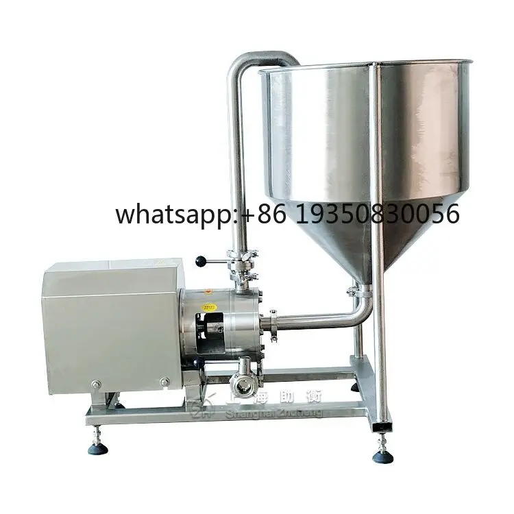 Stainless Steel Pipeline Circulating High Viscosity Jam Sauce Cosmetics High Shear Mixer Disperser Homogenizer Emulsion Pump
Stainless Steel Pipeline Circulating High Viscosity Jam Sauce Cosmetics High Shear Mixer Disperser Homogenizer Emulsion Pump