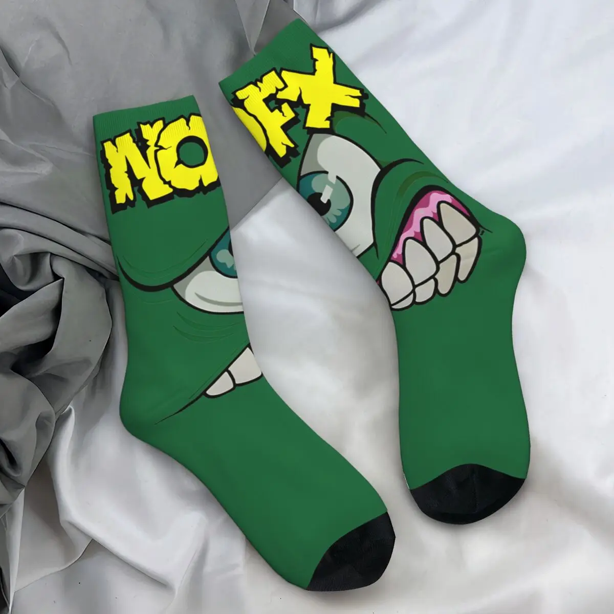Мужские носки для взрослых, чулки NOFX Band, весенние Смешные высококачественные носки с принтом, уличные нескользящие носки
Мужские носки для взрослых, чулки NOFX Band, весенние Смешные высококачественные носки с принтом, уличные нескользящие носки