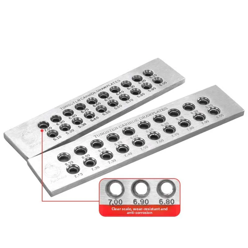 Rectangular Pull Plate Various Jewelry Wire Drawplates Tool & Equipment
Rectangular Pull Plate Various Jewelry Wire Drawplates Tool & Equipment