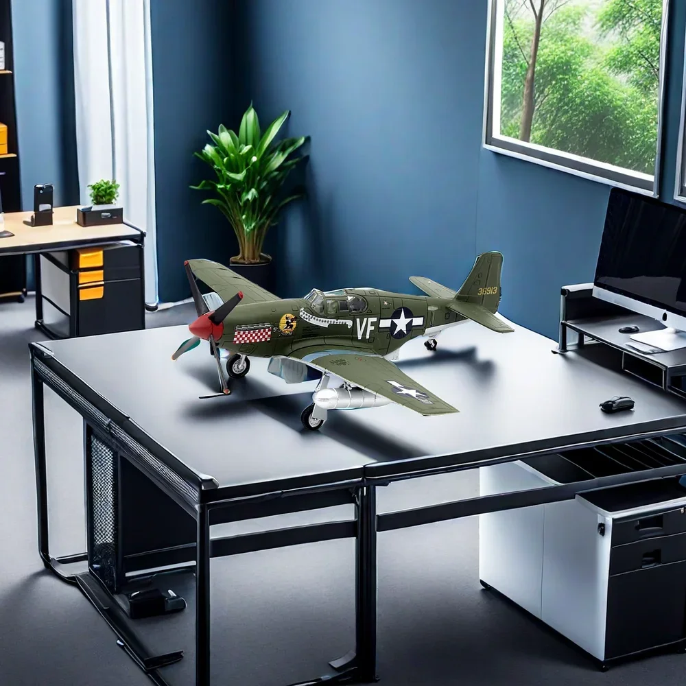 2024 бестселлер! Детализированный отлитый под давлением аппарат армии США P51C Mustang Fighter 436913 # P51, масштаб 1/72, коллекционный самолет идеальная модель
2024 бестселлер! Детализированный отлитый под давлением аппарат армии США P51C Mustang Fighter 436913 # P51, масштаб 1/72, коллекционный самолет идеальная модель