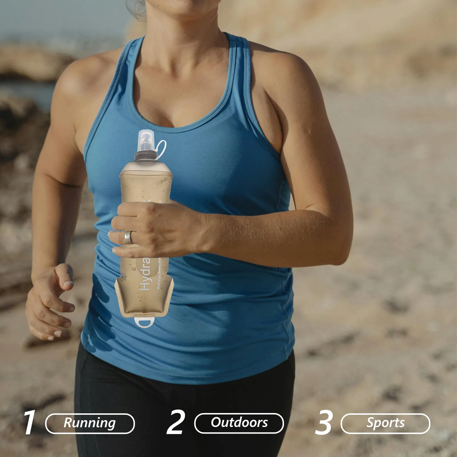 Мягкая бутылка для воды 500 мл, портативная фляга для гидратации, легкая складная спортивная бутылка для бега, пеших прогулок, велоспорта и путешествий
Мягкая бутылка для воды 500 мл, портативная фляга для гидратации, легкая складная спортивная бутылка для бега, пеших прогулок, велоспорта и путешествий