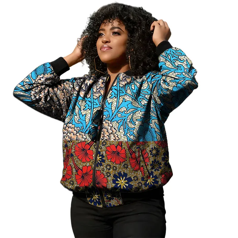 Cotton Wax Print Women's Patchwork Jackets African Couture Short Coat Female Bomber Jacket Ankara Outfit Customized
Cotton Wax Print Women's Patchwork Jackets African Couture Short Coat Female Bomber Jacket Ankara Outfit Customized