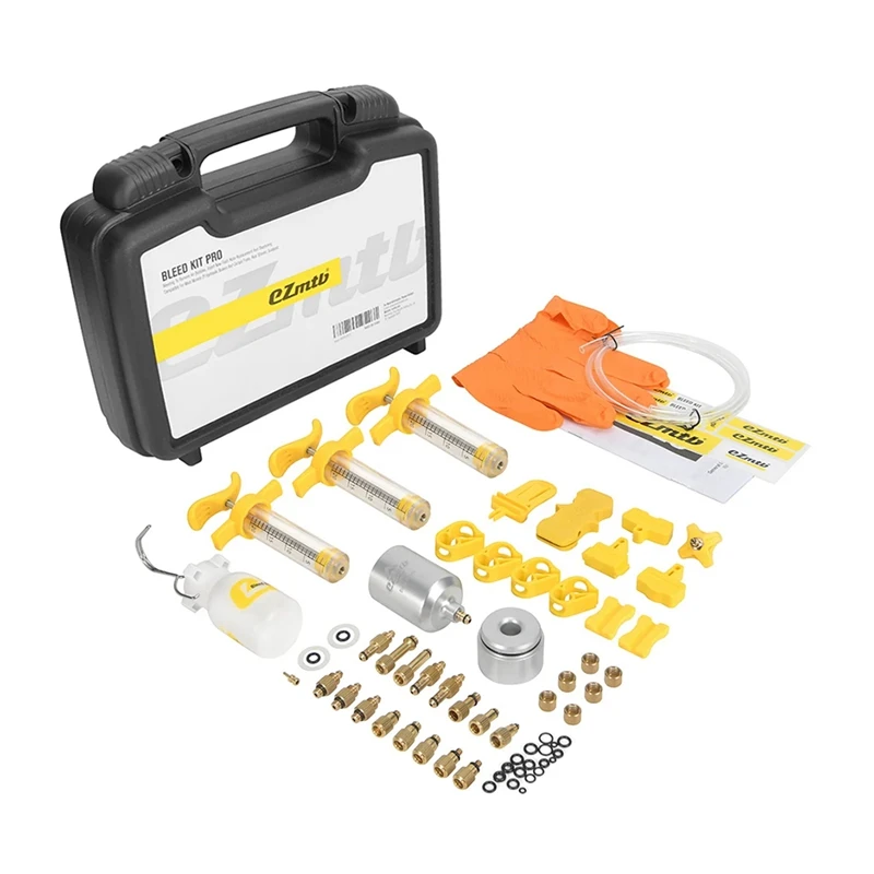 Ezmtb 2023 Pro Bicycle Hydraulic Disc Brake Oil Bleed Kit For SRAM SHIMANO Avid Series Bike Brake Repair Tool
Ezmtb 2023 Pro Bicycle Hydraulic Disc Brake Oil Bleed Kit For SRAM SHIMANO Avid Series Bike Brake Repair Tool