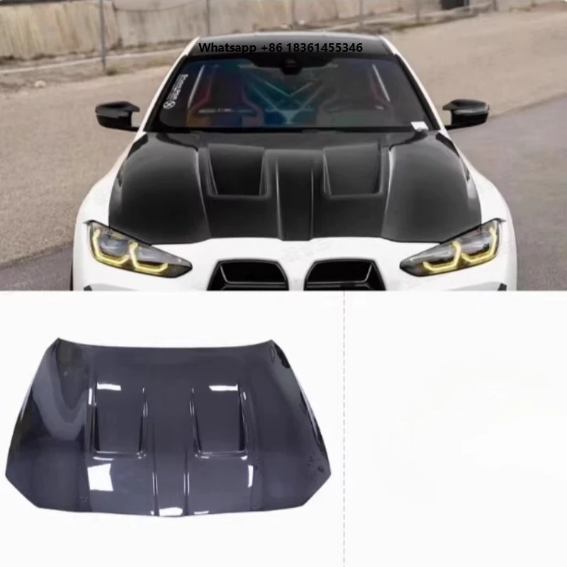 For M3 M4 G80 G82 2020-2026 modified Bonnet Hood scoop body kit Car Accessories Carbon Fiber Engine Cover
For M3 M4 G80 G82 2020-2026 modified Bonnet Hood scoop body kit Car Accessories Carbon Fiber Engine Cover