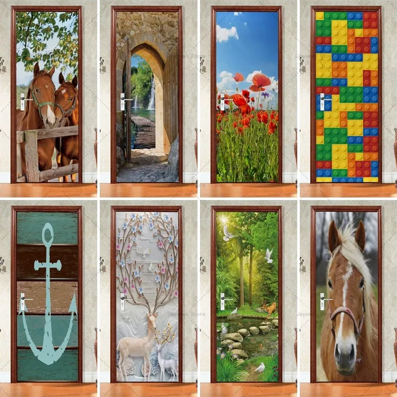 Tranquil Stream with Doves & Deer Door Peel and Stick Decal Full Doors Wrap Wallpaper Customize Home Decoration Poster Stickers
Tranquil Stream with Doves & Deer Door Peel and Stick Decal Full Doors Wrap Wallpaper Customize Home Decoration Poster Stickers