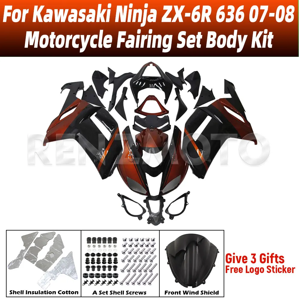 Новый ABS для Kawasaki Ninja ZX-6R 636 2007-2008, комплект обтекателей для мотоцикла и велосипеда, комплект кузова, комплект кузова, впрыск корпуса K0607-114a
Новый ABS для Kawasaki Ninja ZX-6R 636 2007-2008, комплект обтекателей для мотоцикла и велосипеда, комплект кузова, комплект кузова, впрыск корпуса K0607-114a