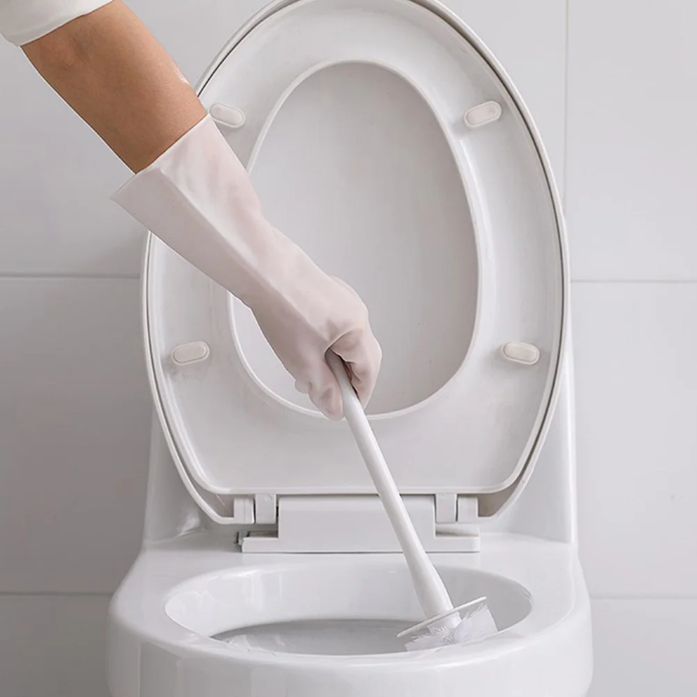 2 Pairs White Reusable Durable Kitchen Dishwashing Gloves for Household Cleaning Latex Emulsion Heated Ultraviolet 
2 Pairs White Reusable Durable Kitchen Dishwashing Gloves for Household Cleaning Latex Emulsion Heated Ultraviolet