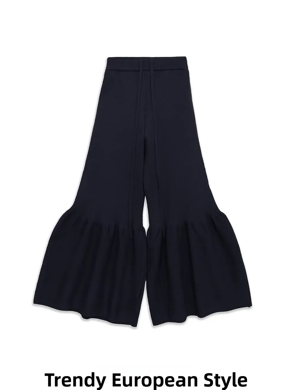 Новые весенние женские вязаные брюки с цветочным принтом, синие, с завышенной талией, 100% полиэстер, повседневные
Новые весенние женские вязаные брюки с цветочным принтом, синие, с завышенной талией, 100% полиэстер, повседневные