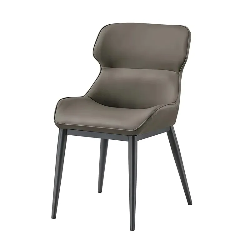 Modern Luxury Leather Dining Chairs with Solid Wood Legs Multi-Space Use Hotel Living Room Kitchen Upholstered Restaurant Chairs
Modern Luxury Leather Dining Chairs with Solid Wood Legs Multi-Space Use Hotel Living Room Kitchen Upholstered Restaurant Chairs