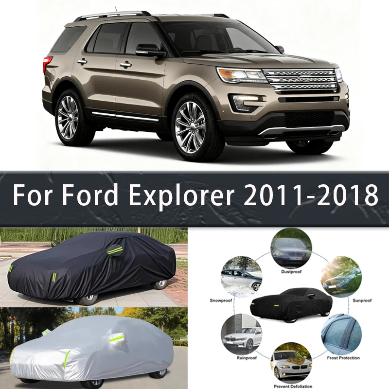 For Ford Explorer 2011-2018 Outdoor Protection Full Car Covers Snow Cover Sunshade Waterproof Dustproof Exterior Car accessories
For Ford Explorer 2011-2018 Outdoor Protection Full Car Covers Snow Cover Sunshade Waterproof Dustproof Exterior Car accessories