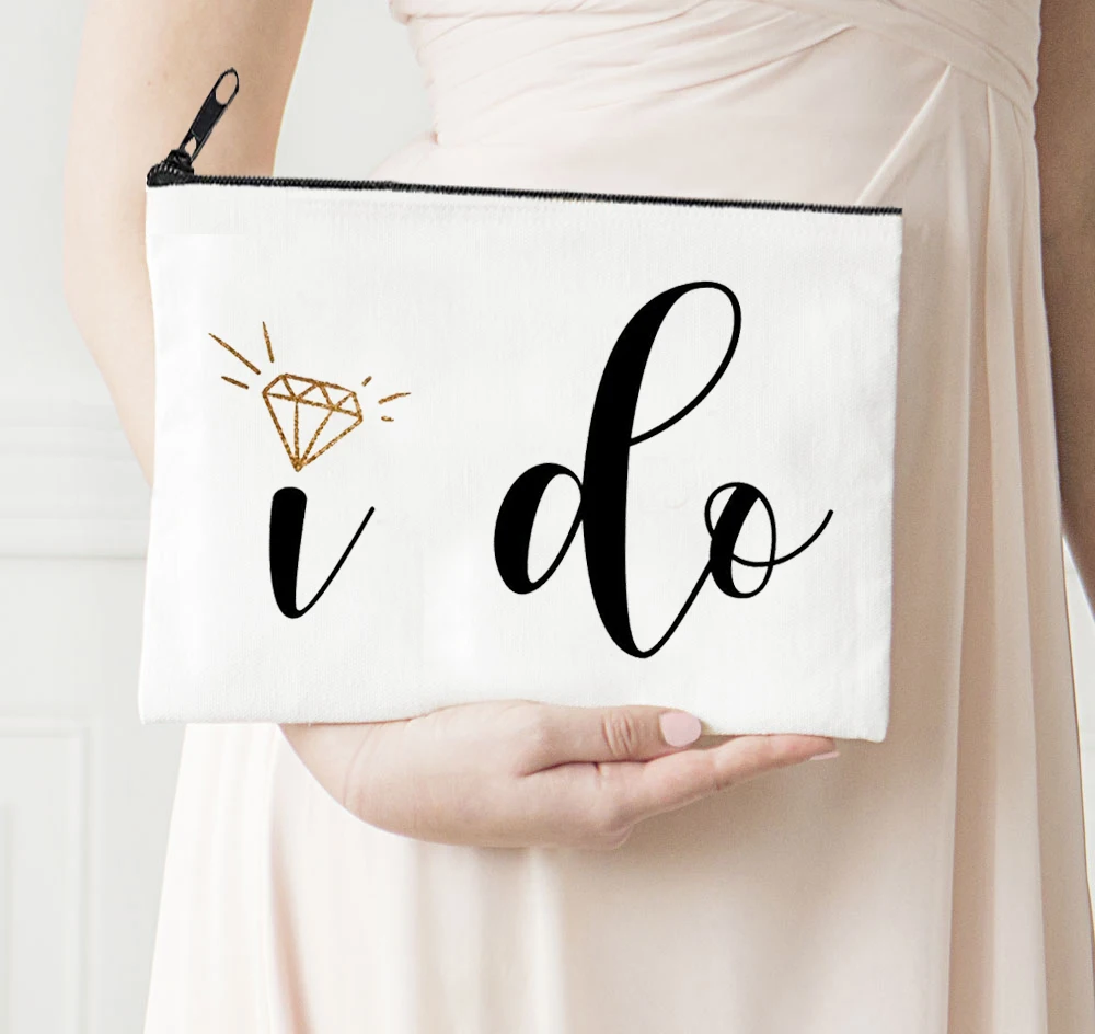 Bridesmaid Makeup Bag I Do Pattern Large Cosmetic Bag Bridal Party Make Up Bags Pouch Necessaries Lady Zipper Pouch
Bridesmaid Makeup Bag I Do Pattern Large Cosmetic Bag Bridal Party Make Up Bags Pouch Necessaries Lady Zipper Pouch