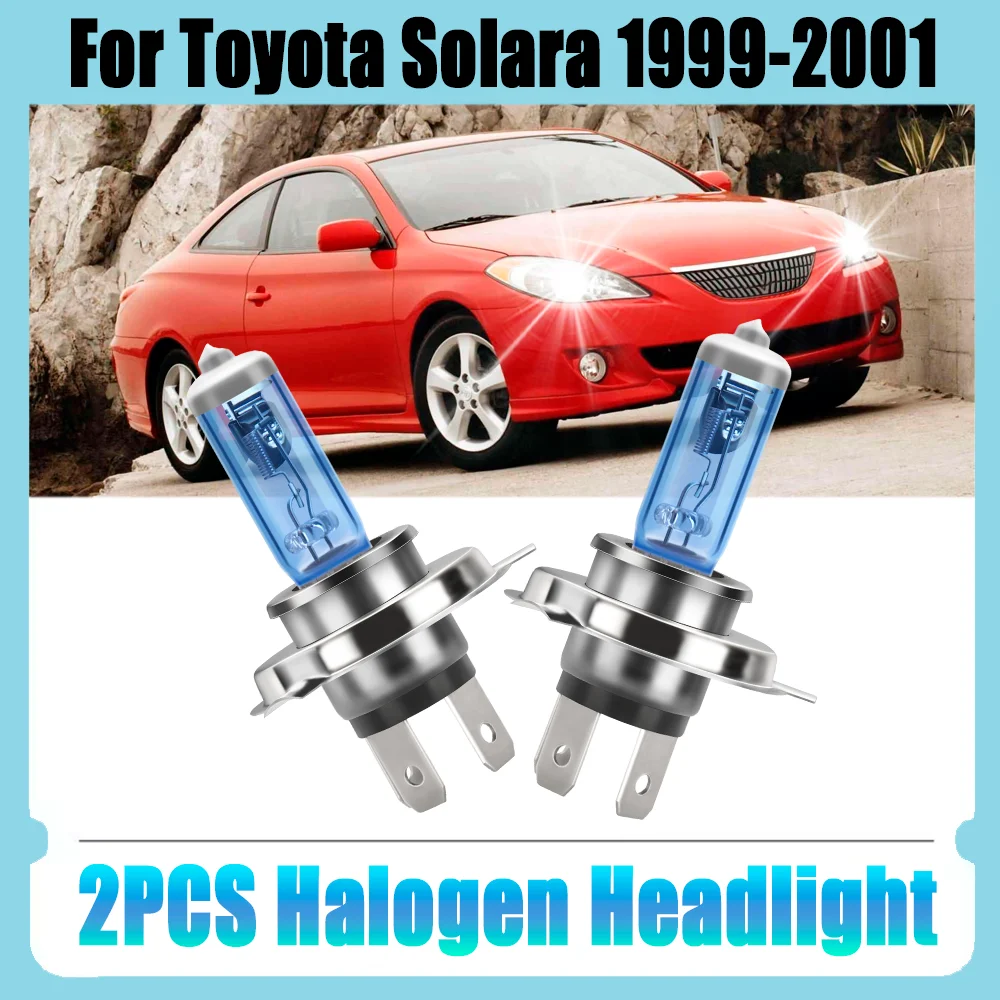 2PCS Car Front Lights Halogen Lamps High Low Beam Halogen Headlight Bulbs 6000K Super White 12V For Toyota Solara 1999 2000 2001
2PCS Car Front Lights Halogen Lamps High Low Beam Halogen Headlight Bulbs 6000K Super White 12V For Toyota Solara 1999 2000 2001