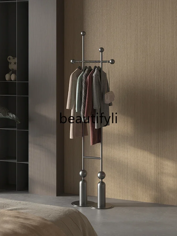 QQLight luxury high-end coat rack Floor-to-ceiling bedroom hanger Living room household stainless steel hanger
QQLight luxury high-end coat rack Floor-to-ceiling bedroom hanger Living room household stainless steel hanger