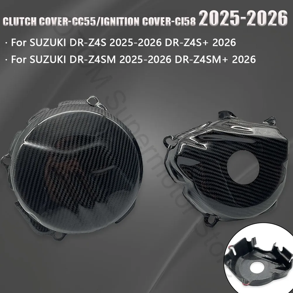2025-2026 For SUZUKI Motorcycle Engine Clutch Ignition Cover Guard Carbon Fiber Protector DR-Z4S DR-Z4SM Motocross Pit DIrt Bike
2025-2026 For SUZUKI Motorcycle Engine Clutch Ignition Cover Guard Carbon Fiber Protector DR-Z4S DR-Z4SM Motocross Pit DIrt Bike