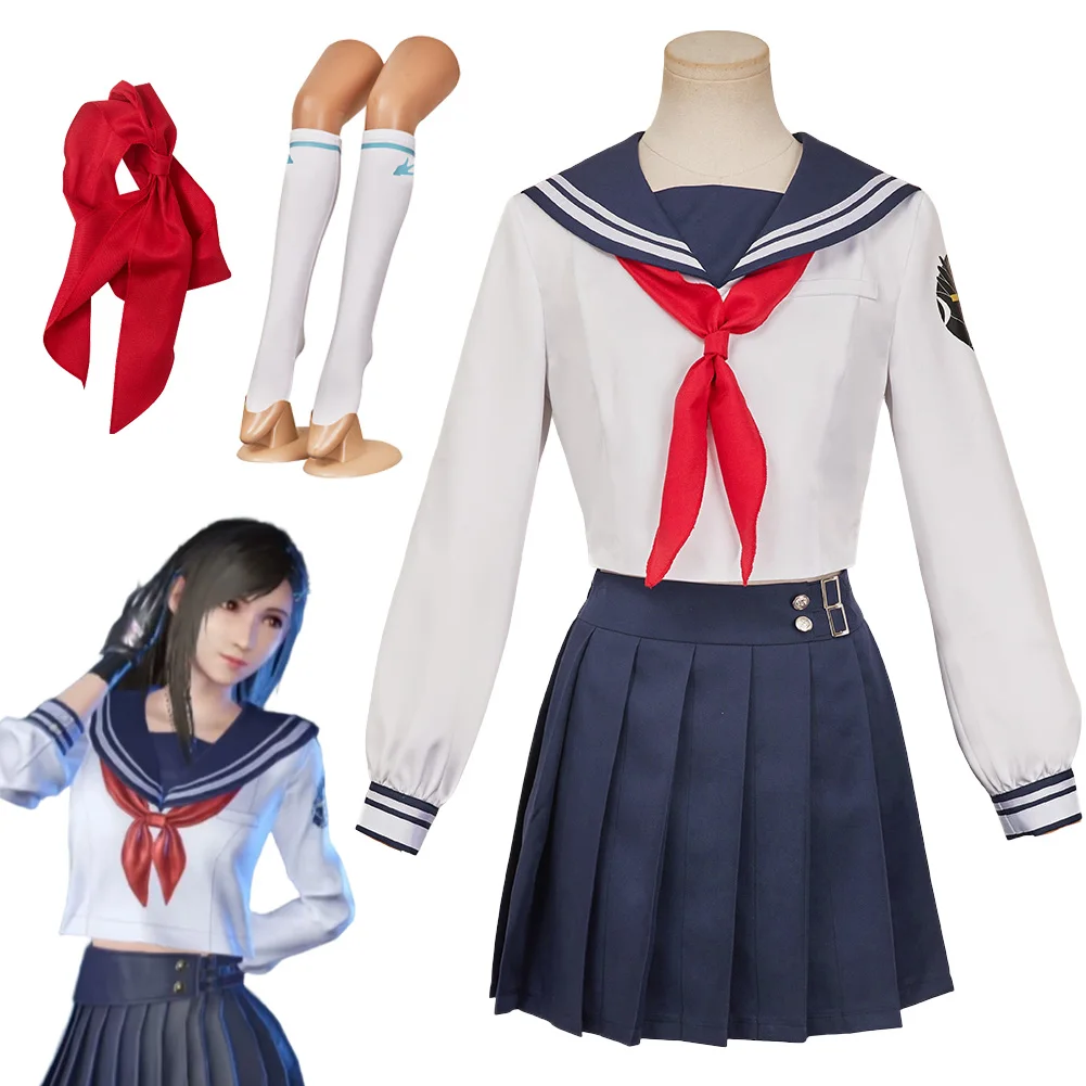 Anime Game Final Fantasy VII Cosplay FF7RB Tifa Lockhart Skirt Clothing Party Roleplay Costume Suits Outfit Halloween Carnival
Anime Game Final Fantasy VII Cosplay FF7RB Tifa Lockhart Skirt Clothing Party Roleplay Costume Suits Outfit Halloween Carnival