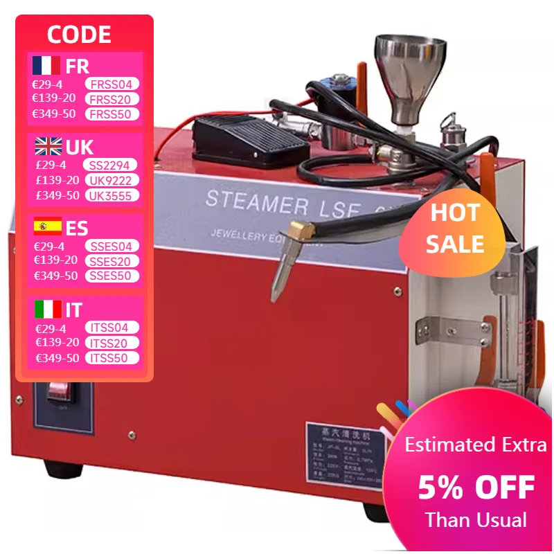 6L/12L Multifunctional high temperature and high pressure steam machine Steam cleaning machine Jewelry steam cleaning
6L/12L Multifunctional high temperature and high pressure steam machine Steam cleaning machine Jewelry steam cleaning