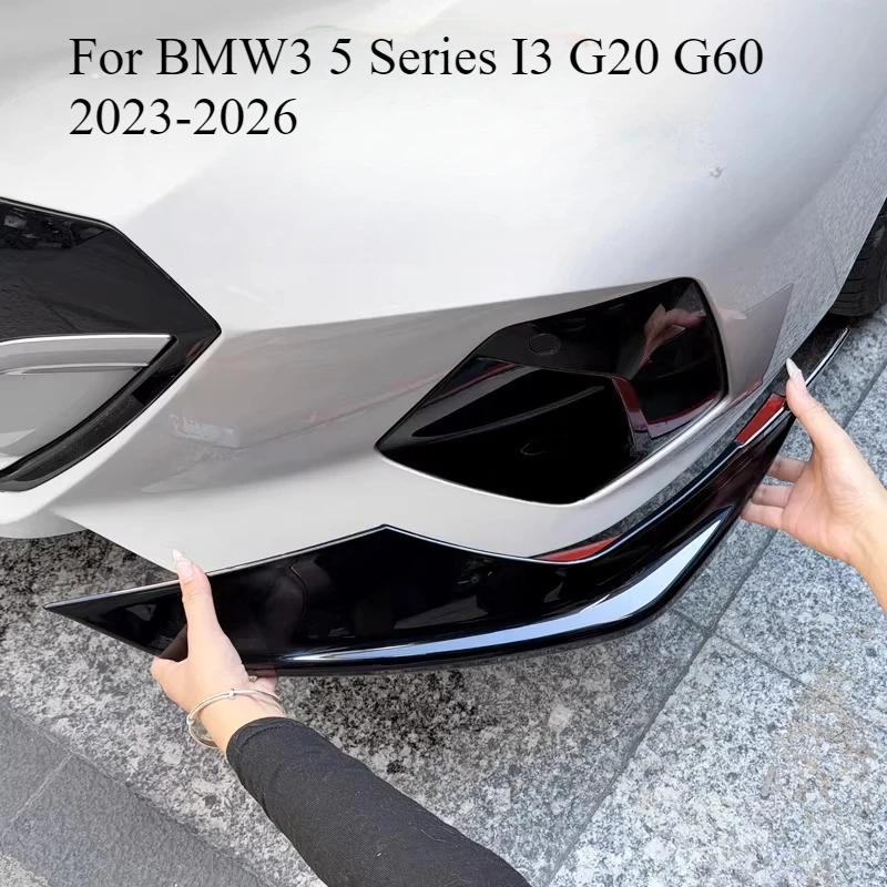 For BMW3 5 Series I3 G20 G60 2023-2026 Front Bumper Corner Guard Protector Trim Lip Spoiler Splitter Anti-Collision Strip
For BMW3 5 Series I3 G20 G60 2023-2026 Front Bumper Corner Guard Protector Trim Lip Spoiler Splitter Anti-Collision Strip