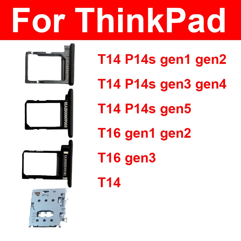 Держатель лотка для SIM-карты для ThinkPad T14 P14s T16 gen1 gen2 gen3 gen4 gen5 Лоток для SIM-карты Адаптер для чтения памяти Гибкий кабель
Держатель лотка для SIM-карты для ThinkPad T14 P14s T16 gen1 gen2 gen3 gen4 gen5 Лоток для SIM-карты Адаптер для чтения памяти Гибкий кабель