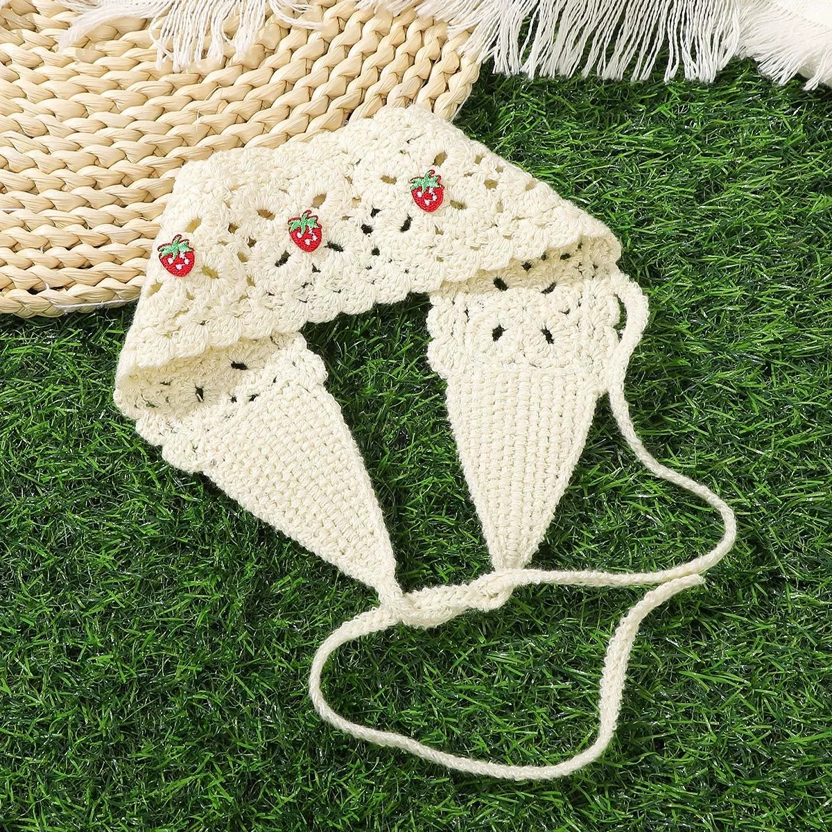 Baby Knit Headband - Korean Inspired Crochet Lace Hair Accessory for Newborn Girls, Ins Style Photo Prop & Fashion Headwrap
Baby Knit Headband - Korean Inspired Crochet Lace Hair Accessory for Newborn Girls, Ins Style Photo Prop & Fashion Headwrap