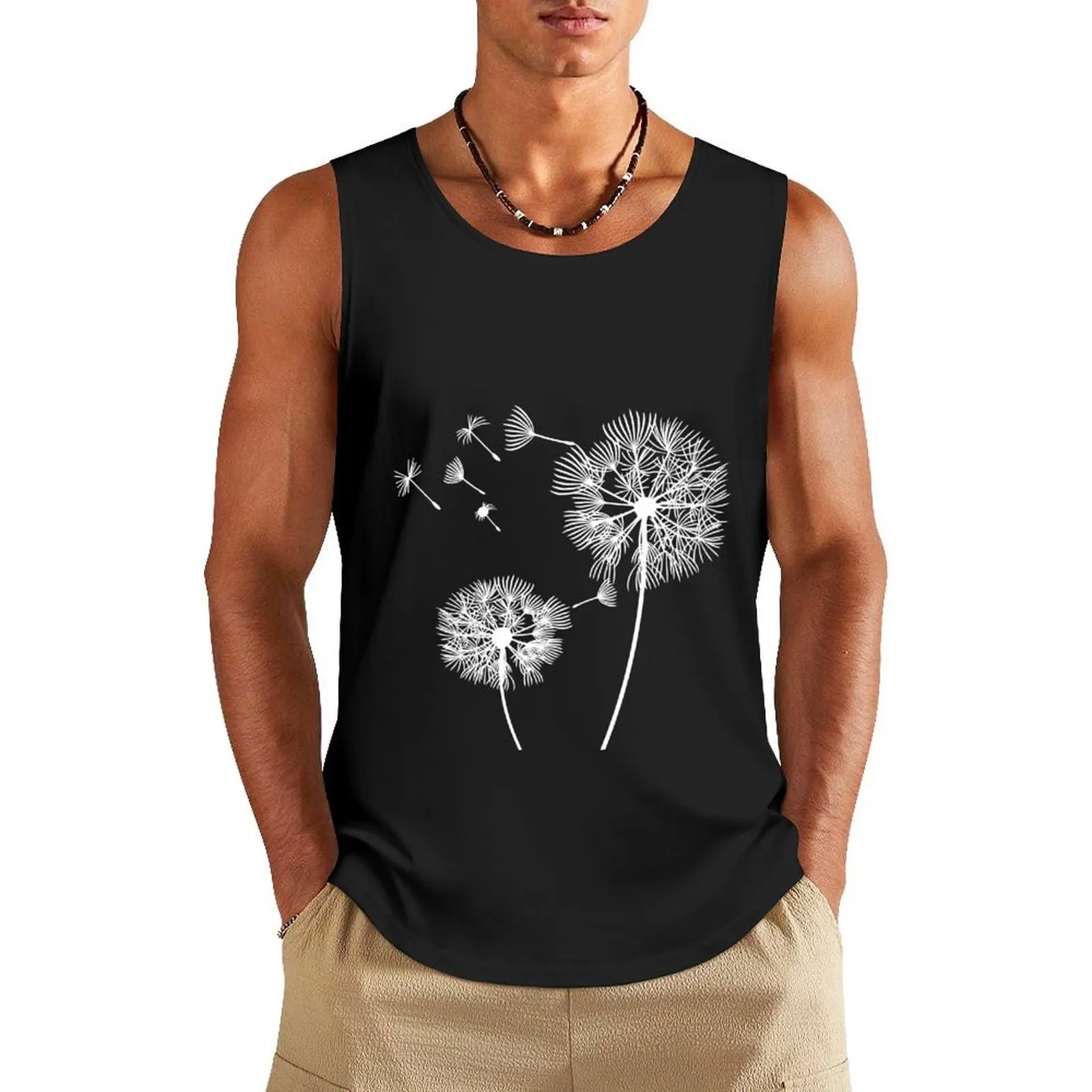 Dandelion flower Floral print cute graphic Gift Tank Top man vest anime gym Men's fitness t-shirt
Dandelion flower Floral print cute graphic Gift Tank Top man vest anime gym Men's fitness t-shirt