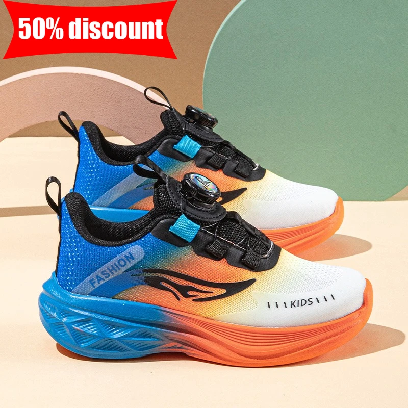 Childrens Sneakers Breathable Mesh Rotating Buttons Lightweight Outdoor Running Shoes Boys Girls Comfortable Daily Walking Shoes
Childrens Sneakers Breathable Mesh Rotating Buttons Lightweight Outdoor Running Shoes Boys Girls Comfortable Daily Walking Shoes