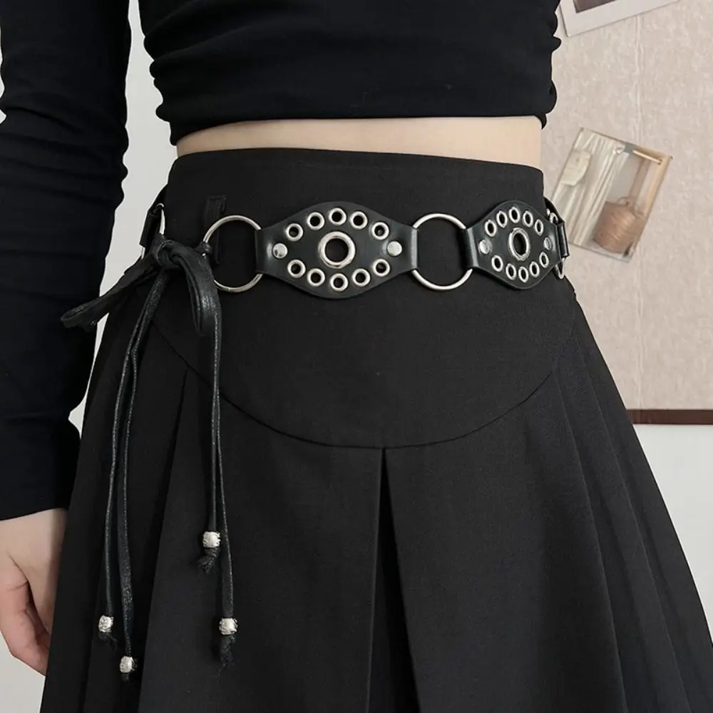 Personality Metal Rivet Belt Hollow Ring Baroque Style Western Cowgirl Belt Y2K Wide Women Waistband Women
Personality Metal Rivet Belt Hollow Ring Baroque Style Western Cowgirl Belt Y2K Wide Women Waistband Women