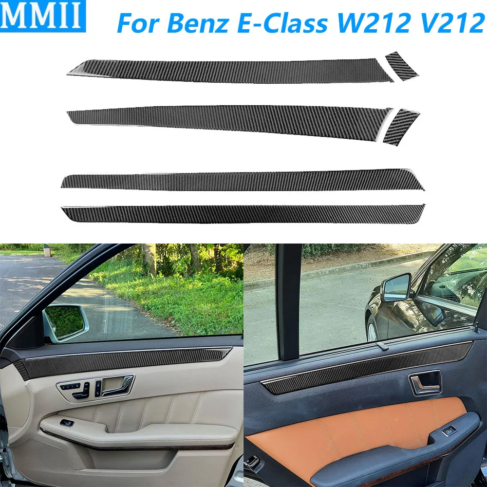 For Mercedes-Benz E-Class W212 S212 2011-2015 Carbon Fiber Front Rear Inner Door Panel Set Trim Strips Car Accessories Sticker
For Mercedes-Benz E-Class W212 S212 2011-2015 Carbon Fiber Front Rear Inner Door Panel Set Trim Strips Car Accessories Sticker