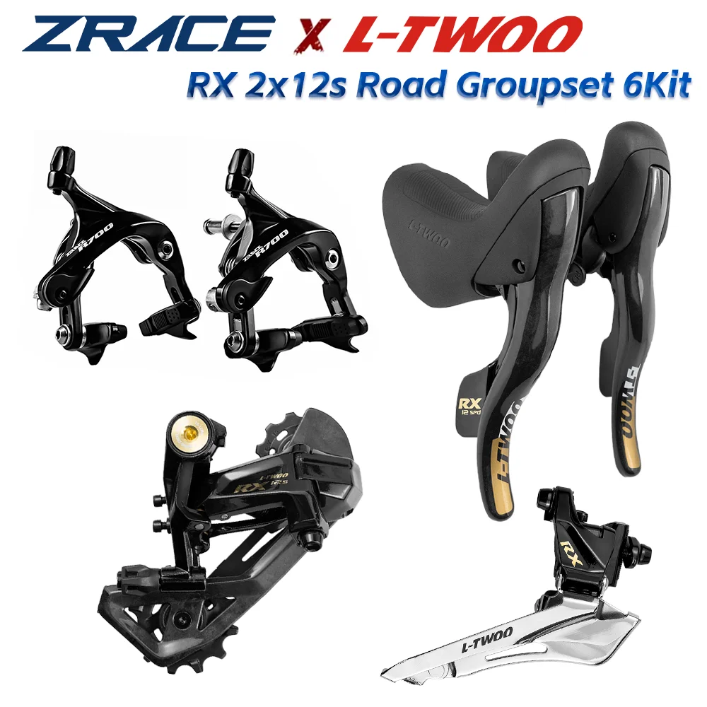 LTWOO RX 2x12 скоростей, 24s Road Groupset 6Kit, углеродное волокно, суппорт ZRACE R700 + переключатель переключения передач + переключатели R/F
LTWOO RX 2x12 скоростей, 24s Road Groupset 6Kit, углеродное волокно, суппорт ZRACE R700 + переключатель переключения передач + переключатели R/F