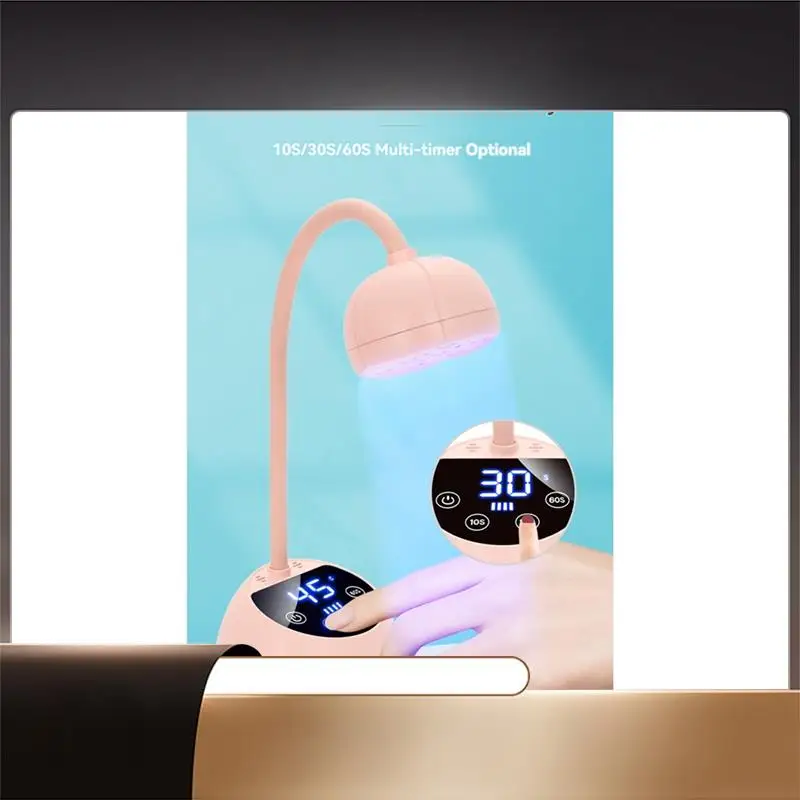 M2 Desktop Phototherapy Lamp Desktop Wireless Storage Intelligent Nail Lamp Lotus Induction Nail Lamp Nail Dryer-X64A
M2 Desktop Phototherapy Lamp Desktop Wireless Storage Intelligent Nail Lamp Lotus Induction Nail Lamp Nail Dryer-X64A