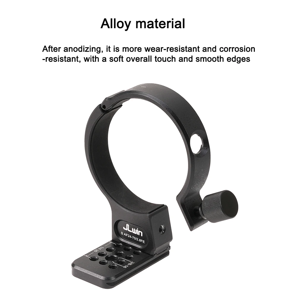 FOTGA 1/4 Quick Release Tripod Mount Collar Base Ring Adapter For Samyang AF24-70mm F2.8 Camera Lens Holder Tripod Accessories
FOTGA 1/4 Quick Release Tripod Mount Collar Base Ring Adapter For Samyang AF24-70mm F2.8 Camera Lens Holder Tripod Accessories
