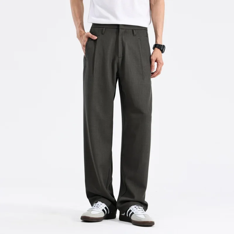 DAVIDSHAO EU US Size Straight Office Men Trousers High Quality Wrinkle-Resistant Non-Iron Casual Slim Fit Business Pants
DAVIDSHAO EU US Size Straight Office Men Trousers High Quality Wrinkle-Resistant Non-Iron Casual Slim Fit Business Pants