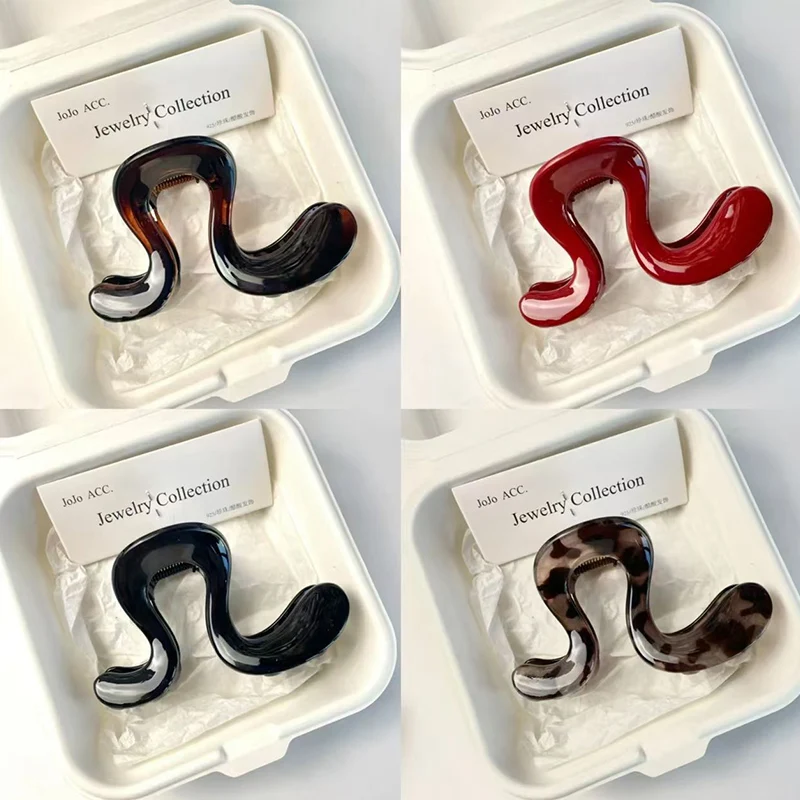 2025 New Hairpin Back Head Hair Accessories Hairpin Elegant Simple Irregular Hair Catch Clip Shark Clip Women's Premium
2025 New Hairpin Back Head Hair Accessories Hairpin Elegant Simple Irregular Hair Catch Clip Shark Clip Women's Premium