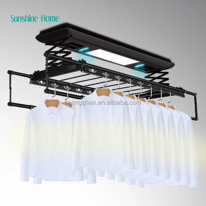 STLLElectric Telescopic Clothes Drying Rack Aluminum Ceiling Mounted Foldable and Heating Feature for Indoor and Balcony Use
STLLElectric Telescopic Clothes Drying Rack Aluminum Ceiling Mounted Foldable and Heating Feature for Indoor and Balcony Use