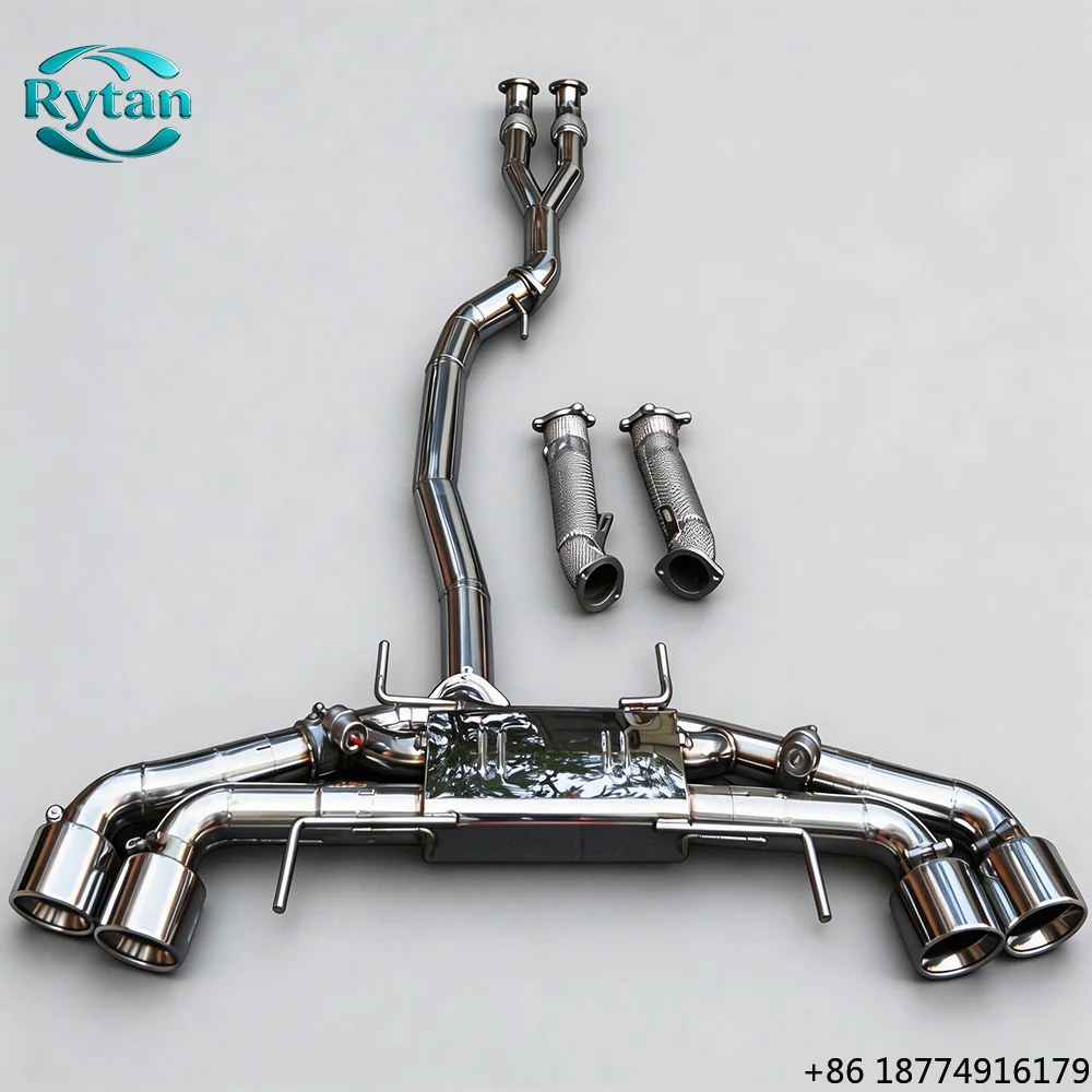 Valved Stainless Steel Valvetronic Exhaust Pipe System Catback for R35
Valved Stainless Steel Valvetronic Exhaust Pipe System Catback for R35