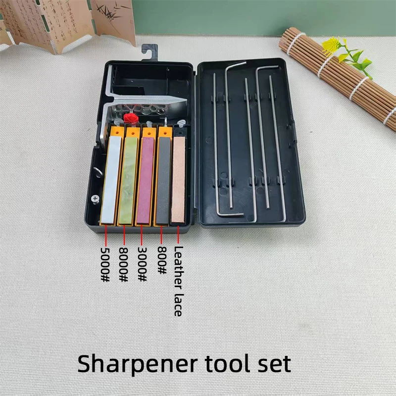 Handheld Knife Sharpening System Professional Knife Sharpener with Controlled Angle Knife Sharpener Professional with Whetstone
Handheld Knife Sharpening System Professional Knife Sharpener with Controlled Angle Knife Sharpener Professional with Whetstone