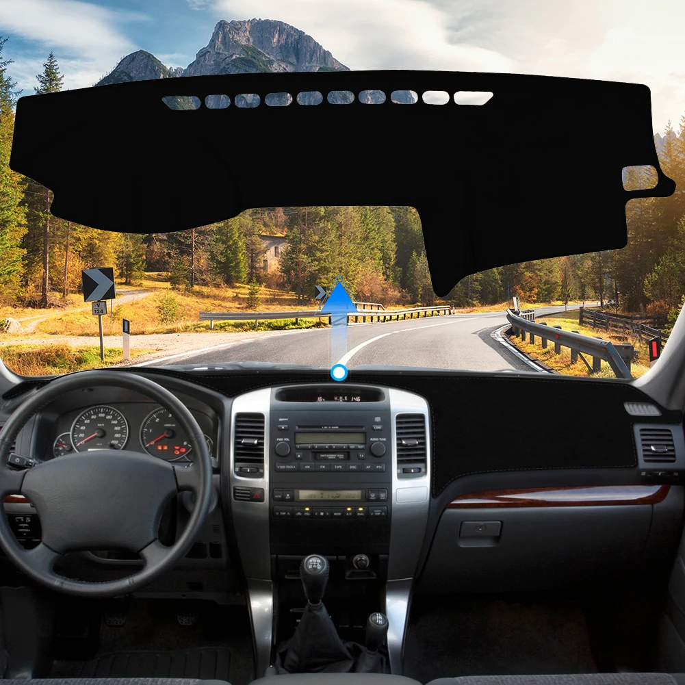 Toyota Land Cruiser Prado 120 J120 2003-2009 Car Inner Accessories Dashboard Cover Mat Reflect Light non-slip Pad Instrument Pan
Toyota Land Cruiser Prado 120 J120 2003-2009 Car Inner Accessories Dashboard Cover Mat Reflect Light non-slip Pad Instrument Pan