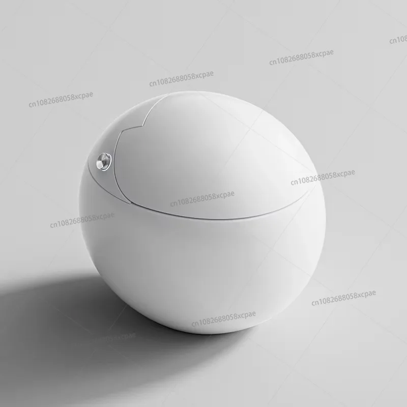 Round design fully automatic smart toilet with heated seat and cyclone flush function, floor-to-ceiling remote control cover
Round design fully automatic smart toilet with heated seat and cyclone flush function, floor-to-ceiling remote control cover