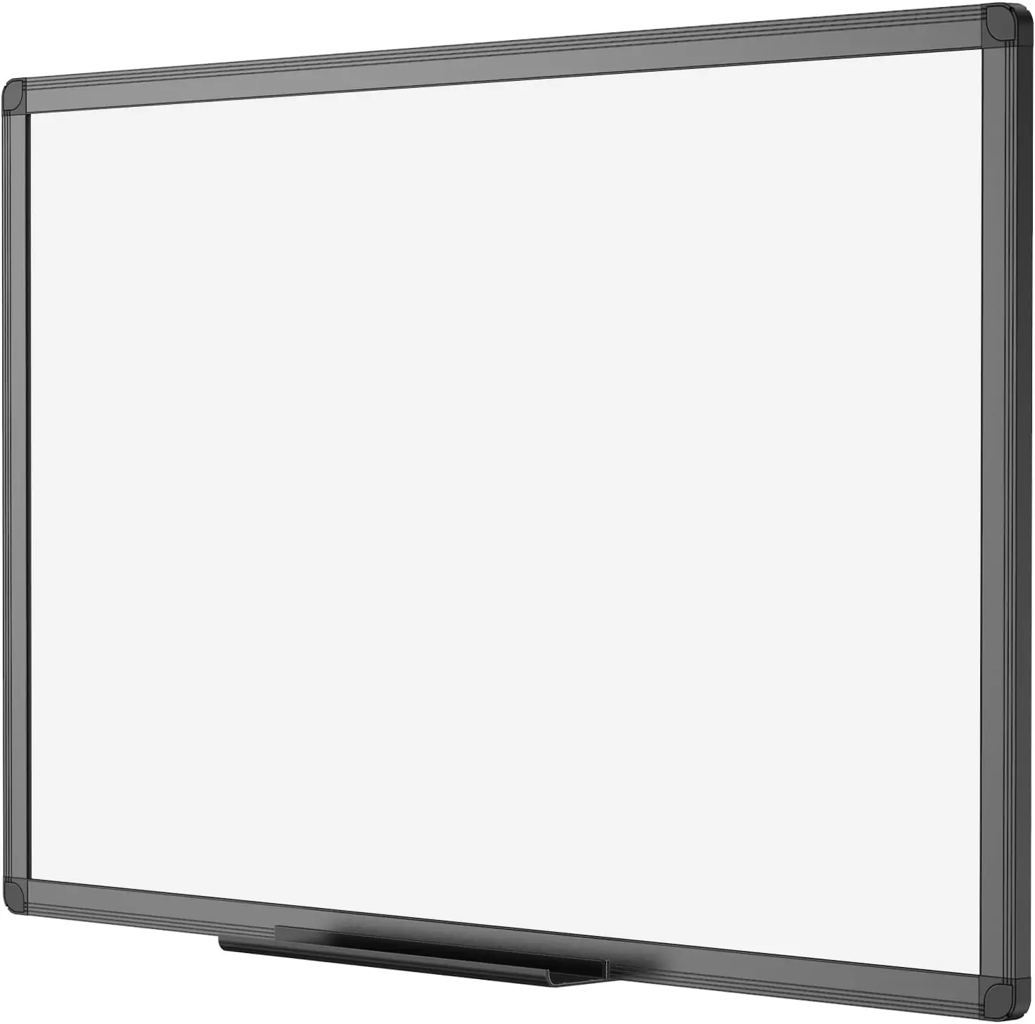 Magnetic Dry Erase White Board, 48 x 36 Inches, Black Aluminum Frame for Home Office School
Magnetic Dry Erase White Board, 48 x 36 Inches, Black Aluminum Frame for Home Office School