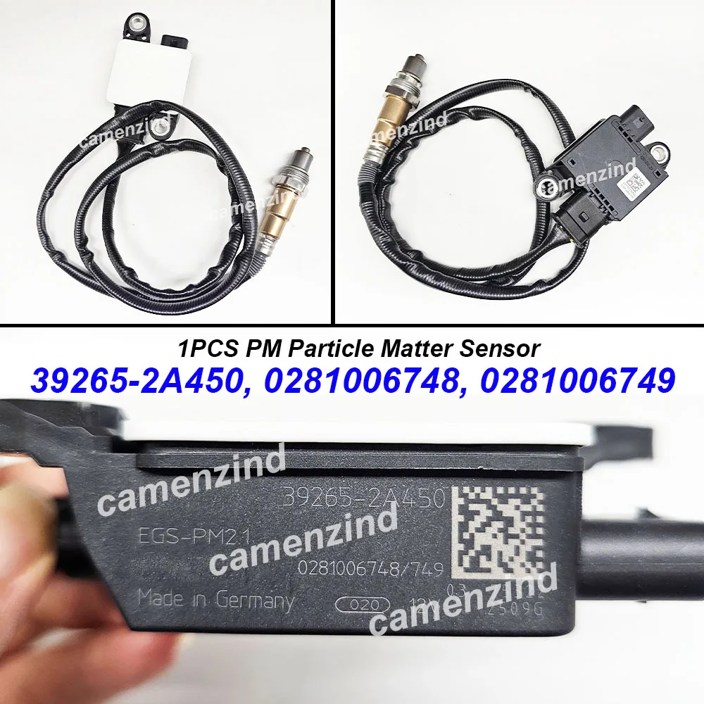 NEW 39265-2A450 0281006748 0281006749 PM Particulate Matter Sensor 392652A450 1277022822 For Hyundai Kia Optima K5 2016-2018
NEW 39265-2A450 0281006748 0281006749 PM Particulate Matter Sensor 392652A450 1277022822 For Hyundai Kia Optima K5 2016-2018