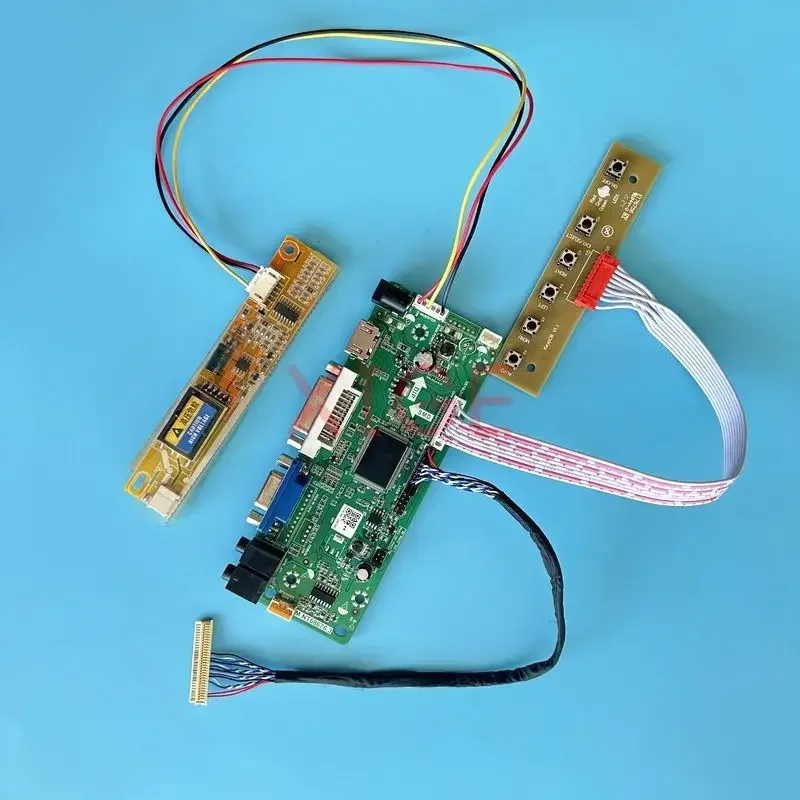 Controller Driver Board Fit B150XG01 B150XG02 B150XG05 B150XG07 1024*768 LVDS-30Pin DVI VGA LCD Matrix 1CCFL HDMI-Compatible Kit
Controller Driver Board Fit B150XG01 B150XG02 B150XG05 B150XG07 1024*768 LVDS-30Pin DVI VGA LCD Matrix 1CCFL HDMI-Compatible Kit