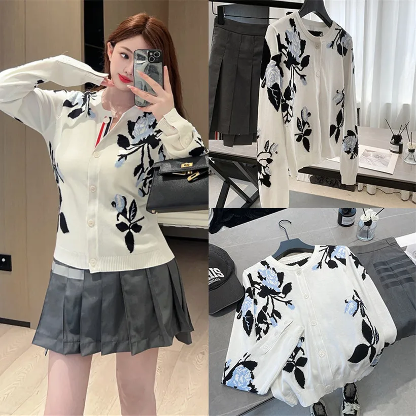 Ele Floral Long Sve Вязаный кардиган круглый Ne Свитер Sweet Sle Премиум-версия Faionable College Trend Молодежный
Ele Floral Long Sve Вязаный кардиган круглый Ne Свитер Sweet Sle Премиум-версия Faionable College Trend Молодежный