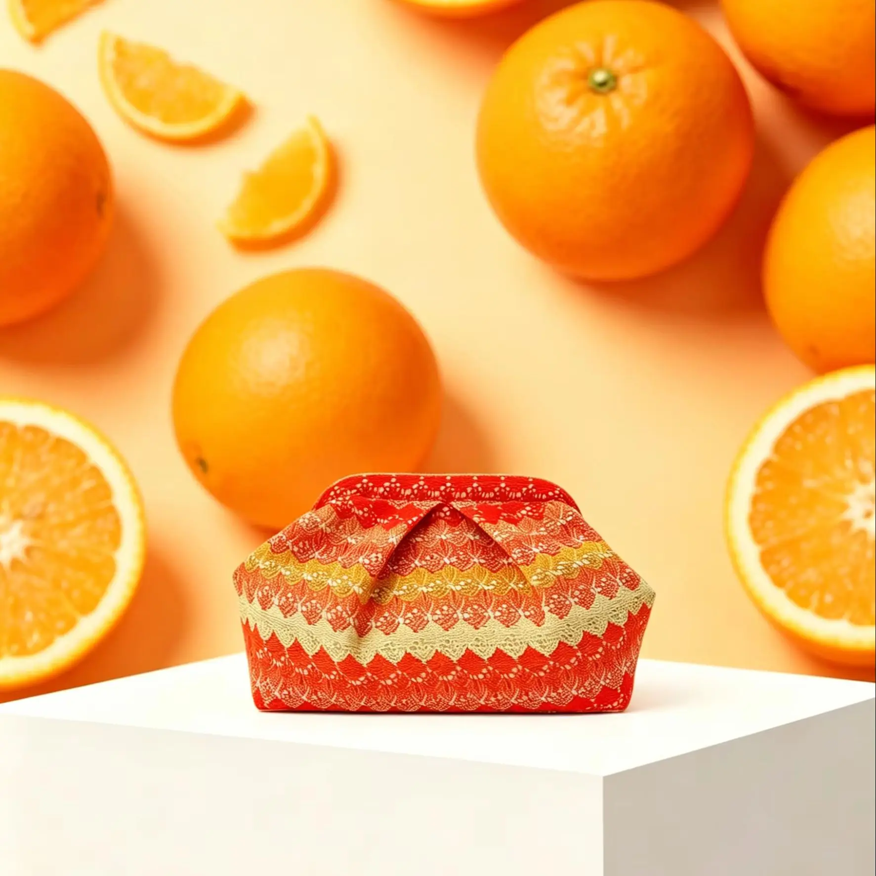 2026 Spring/Summer New Orange-Yellow Gradient Lace Clutch Bag Vintage Bright Color Woven Cloud Bag French Elegant Pleated Shell Bag Versatile Dumpling Bag for Weddings, Dinners, and Dates Large Capacity for Phone and Keys Women's Clutch Bag (Pattern Rando
2026 Spring/Summer New Orange-Yellow Gradient Lace Clutch Bag Vintage Bright Color Woven Cloud Bag French Elegant Pleated Shell Bag Versatile Dumpling Bag for Weddings, Dinners, and Dates Large Capacity for Phone and Keys Women's Clutch Bag (Pattern Rando