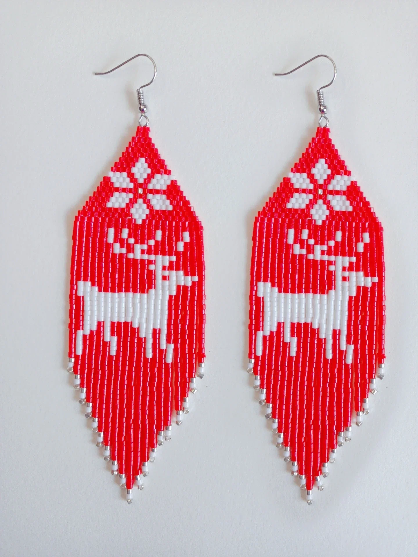 Rice bead earrings Tassel Christmas Christmas deer Design Originality Hand knitting Bohemia Alloy Fashion Simple Beaded earrings
Rice bead earrings Tassel Christmas Christmas deer Design Originality Hand knitting Bohemia Alloy Fashion Simple Beaded earrings